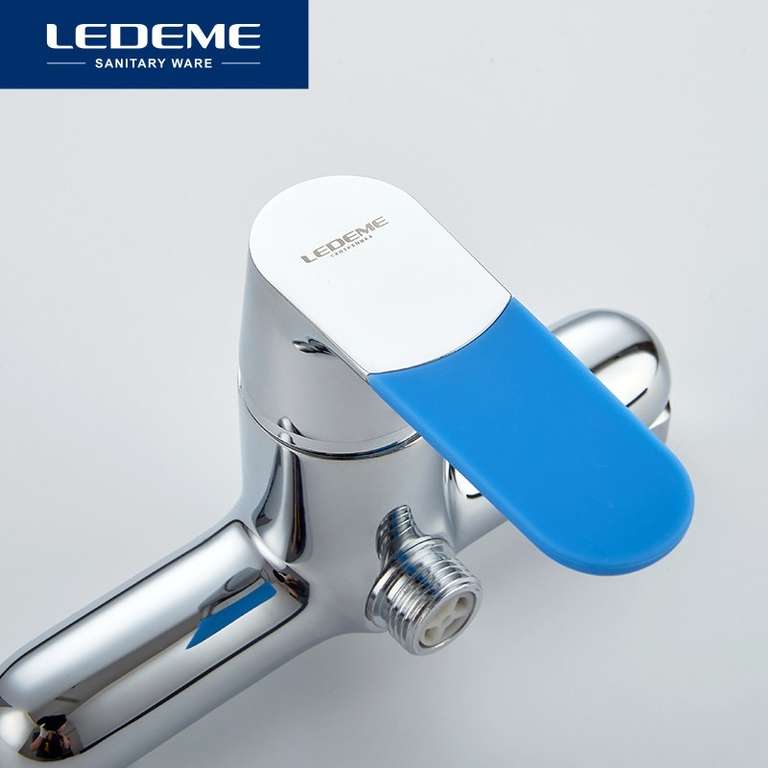 Смеситель для душа латунный LEDEME L2053