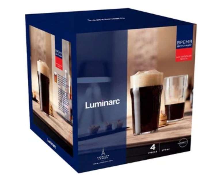 Набор стаканов Luminarc Tasting Time Nonic, 570 мл, 4 шт.