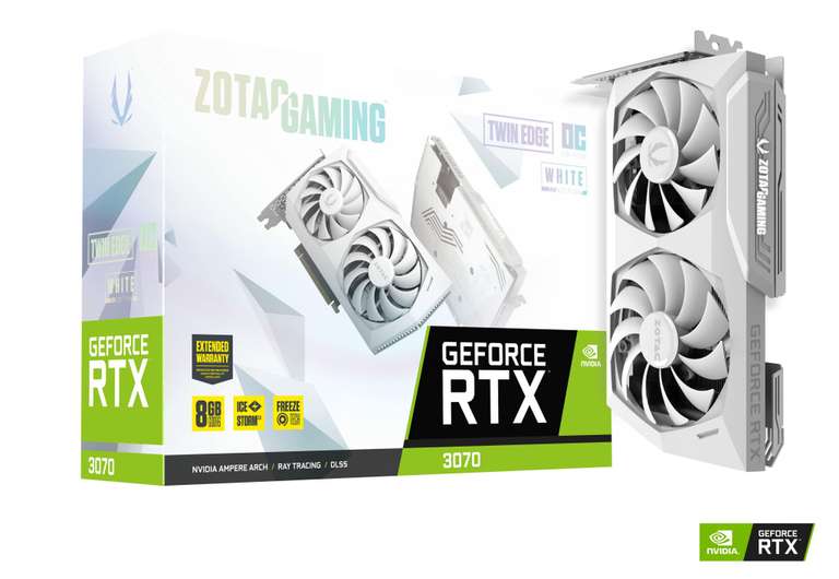 Видеокарта Zotac GeForce RTX 3070 Twin Edge OC LHR