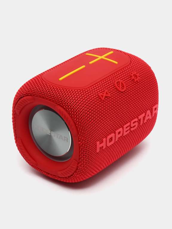 Колонка портативная Hopestar P32 mini (5 Вт, Bluetooth 5.0, Type-C, IPX6, LED) + цвет "хаки"