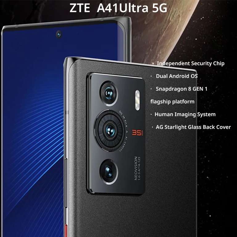 Смартфон ZTE A41 Ultra 12/512GB (CN с глобальной прошивкой)