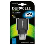 Сетевое зарядное устройство Duracell USB/Type-C Black (DRACUSB6-RU)