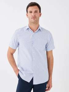 Рубашка мужская летняя 48-54 LC WAIKIKI (цена с ОЗОН картой)