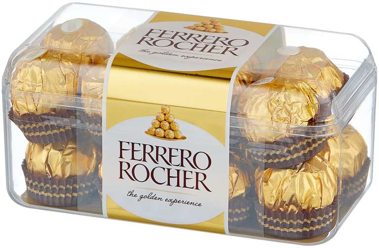 Набор конфет Ferrero Rocher молочный шоколад и лесной орех, 200 г (1 шт. в руки)