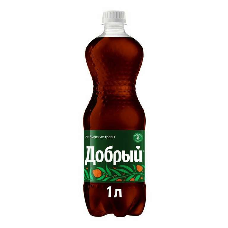 Газированный напиток Добрый Сибирские травы 1 л