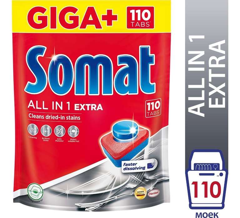 Таблетки для ПММ Somat all in 1 110 штук