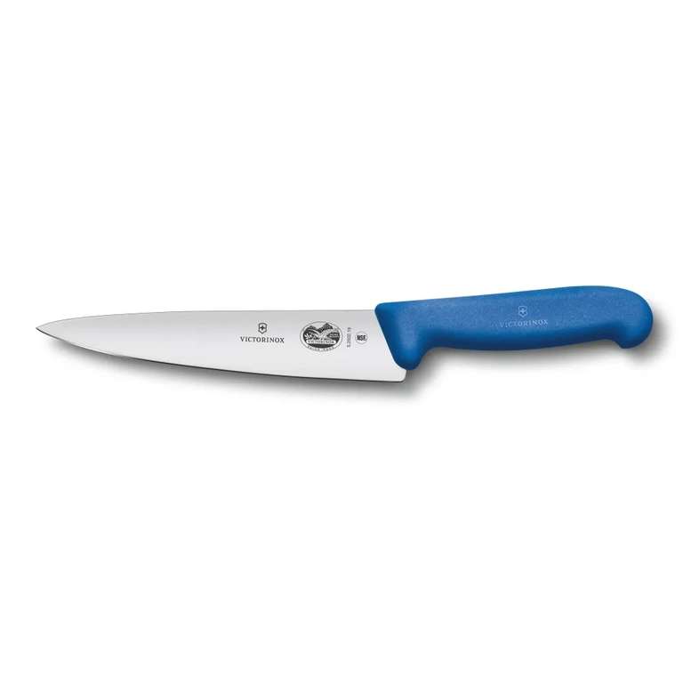 Нож разделочный VICTORINOX Fibrox синий, 19 см 5.2002.19