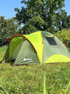 Двухслойная трехместная туристическая палатка Mircamping 1011-3