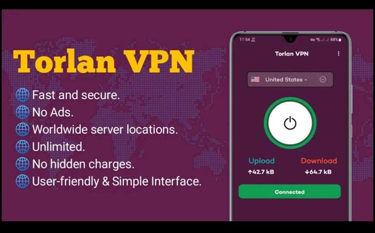 Torlan VPN : Unlimited Pro VPN