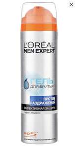 Гель для бритья Men Expert против раздражений L'Oreal Paris, 200 мл