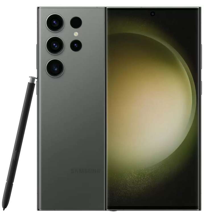 Смартфон Samsung Galaxy S23 Ultra 12/512 ГБ, Dual nano SIM, зеленый