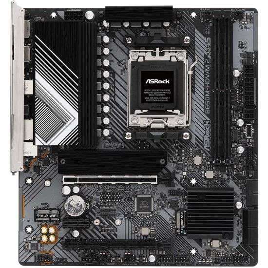 Материнская плата ASROCK B650M-HDV/M.2 (AM5, mATX)