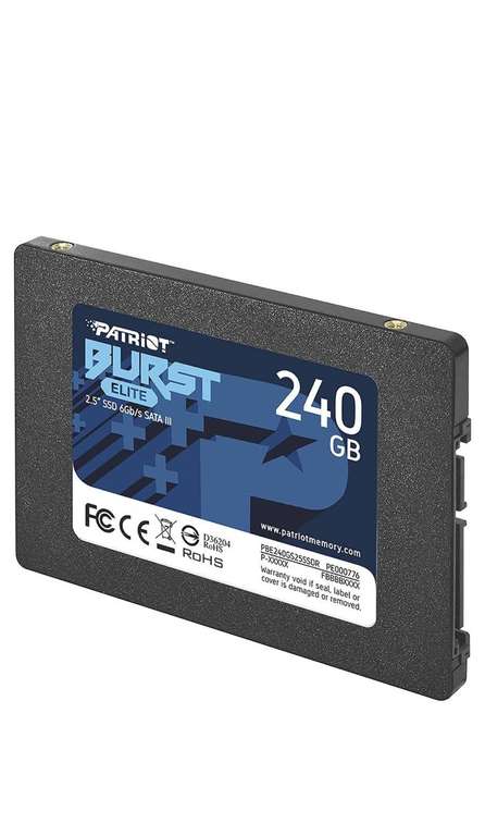SSD диск Patriot Memory PBE240GS25SSDR / 240Гб / 2.5"