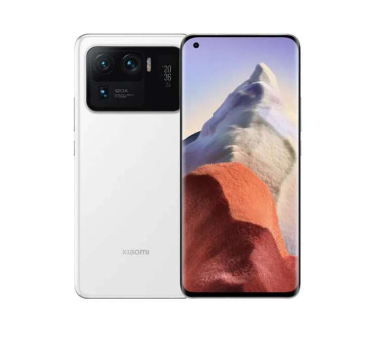 Смартфон Xiaomi 11 Ultra 5G (китайская версия) 12/256 ГБ, белый (при оплате Ozon Картой, доставка из-за рубежа)
