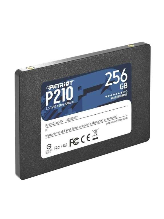 SSD накопитель Patriot Memory P210 256Gb (P210S256G25)