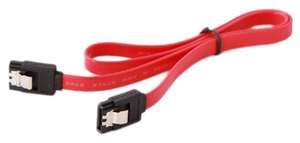 Кабель Cablexpert SATA 7 pin-SATA 7 pin, M-M, 0.3 м, Red (CC-SATAM-DATA)