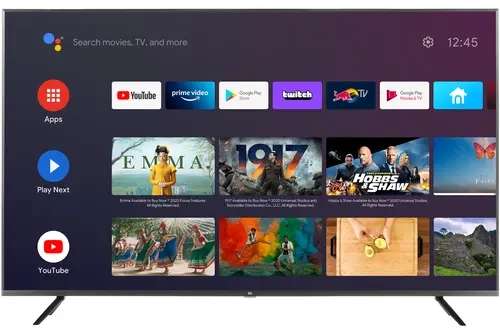 Телевизор LED Xiaomi Mi TV 4S 65 серебристый, 65", 4K UltraHD, Android TV