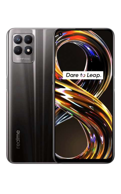 Смартфон Realme 8i 4/128 ГБ RU, космический черный