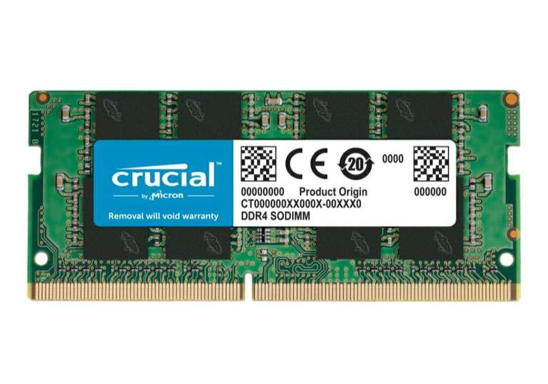 Оперативная память Crucial 8 ГБ DDR4 3200 МГц SODIMM