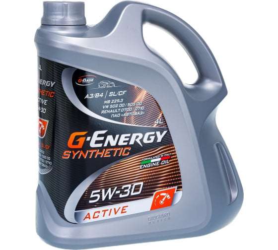 Масло G-ENERGY Synthetic Active 5W-30 4 л