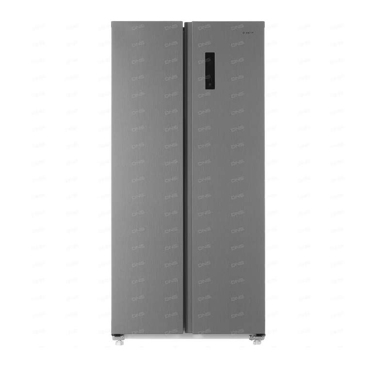 Холодильник Side by Side DEXP SBS440AMG серебристый