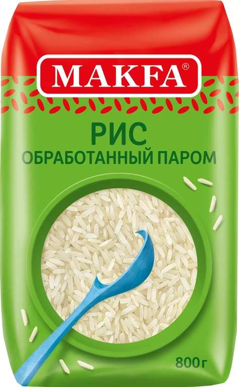 Рис Makfa 800 г (+40 сберспасибо) и другая продукция Makfa