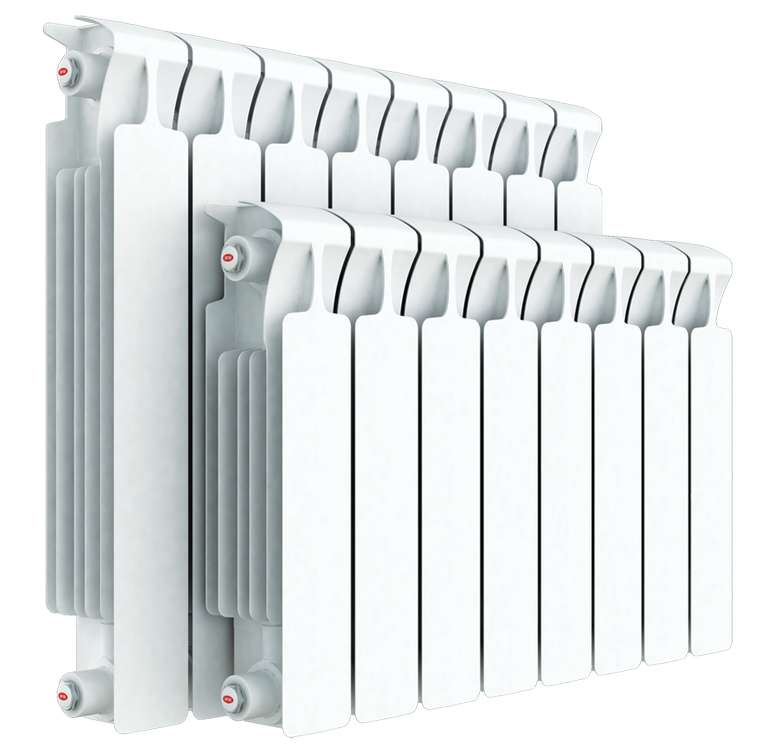 Биметаллический радиатор RIFAR Monolit 500 10 секций белый (RM50010)