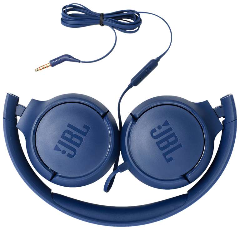 Наушники проводные JBL Tune 500 Blue