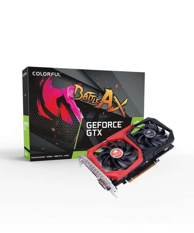 Видеокарта Colorful GeForce GTX 1660 SUPER 6 ГБ (цена с ozon картой, из-за рубежа)