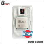 Процессор AMD Ryzen 7 5700x (8/16 ядер, AM4, до 4.6 ГГц, NEW)