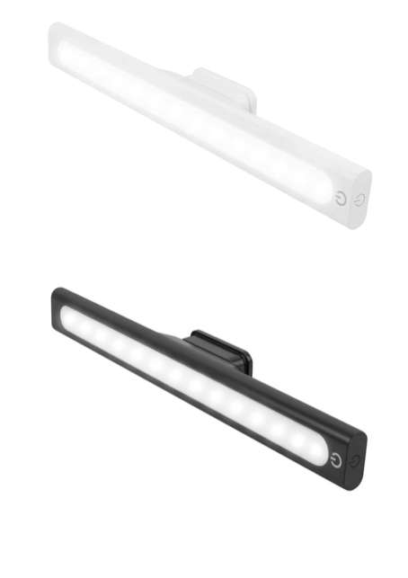 LED светильник Rombica Prima (с бонусами 349₽, белый и черный, магнитное крепление, регулировка температуры света, 1200 мА*ч)
