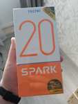 Смартфон Tecno Spark 20, 4/256 ГБ, черный