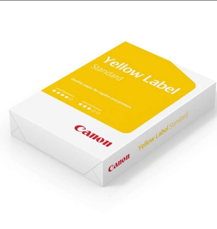 Бумага для принтера A4 Canon Yellow Label Print A4/80г/м²/500л. (с баллами 209₽)