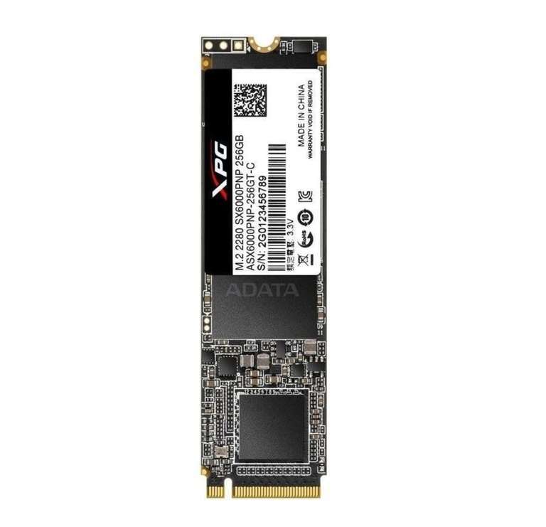 SSD диск A-Data XPG SX6000 Pro /256Гб/M.2/PCI-E [ASX6000PNP-256GT-C]