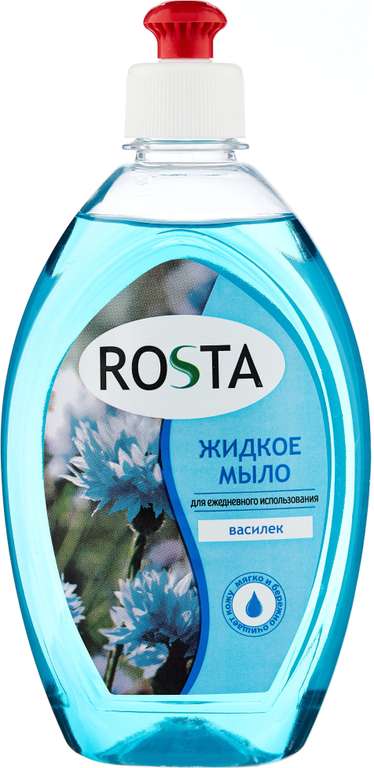 Жидкое мыло ROSTA Василек, 500 мл