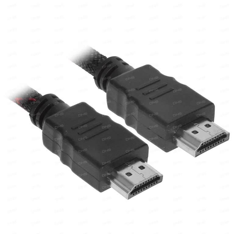 Кабель HDMI (M) - HDMI (M) 1,5м, Rombica v.2.0b; 4k; 18Гб/с; 3D видео; HDR; нейлоновая оплетка; коннекторы PVC;