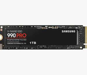 SSD накопитель Samsung 990 PRO M.2 2280 1 ТБ (MZ-V9P1T0BW)