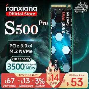 SSD NVMe M2 Fanxiang S500 Pro 1TB (с монетами 4250₽)