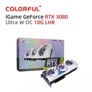 Видеокарта Colorful RTX 3080 LHR GDDR6X 10 Гб (Qiwi 59.435₽)
