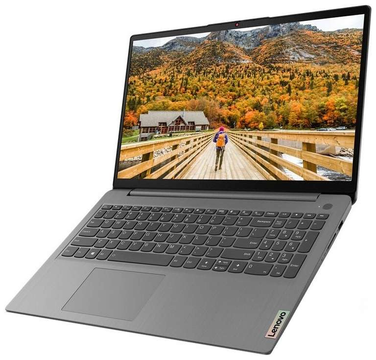 15.6" Ноутбук Lenovo IdeaPad 3 15ALC6, AMD Ryzen 5 5500U, RAM 8 ГБ, SSD 128 ГБ, HDD 1 ТБ, AMD Radeon Graphics, без ОС, 82KU009HRK