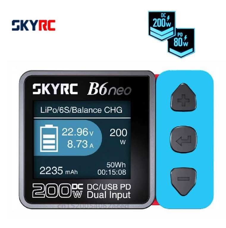 Зарядное устройство SKYRC B6neo Smart Charger (из-за рубежа) (цена с ozon картой)