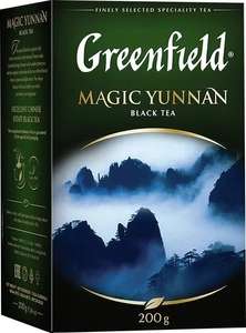 Чай черный листовой Greenfield Magic Yunnan, 200г.
