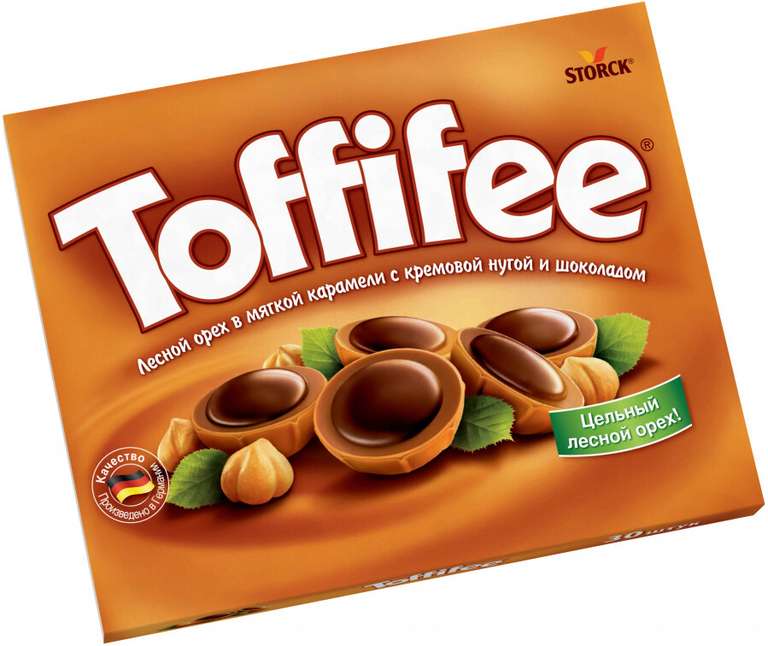Набор конфет TOFFIFEE с лесным орехом, 125 г, Германия (с Озон картой)