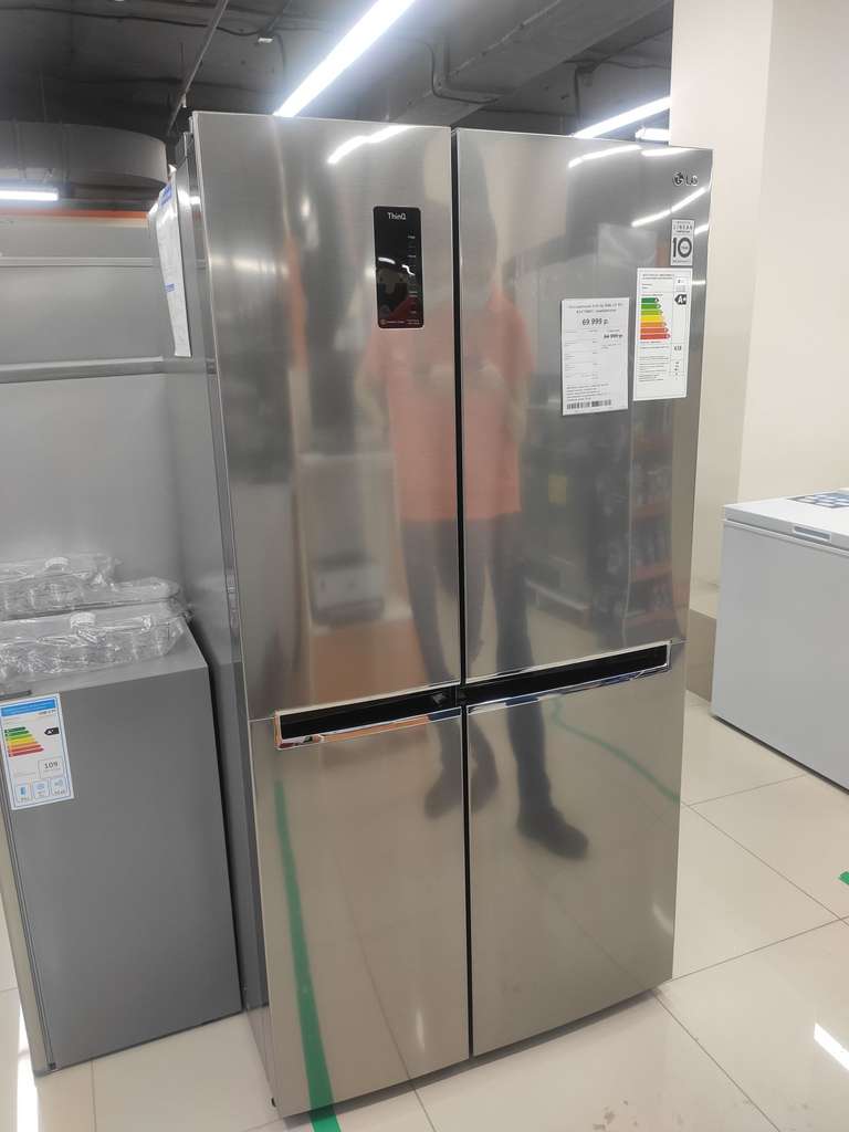 [Уфа] Холодильник (Side-by-Side) LG DoorCooling+ GC-B247SMDC