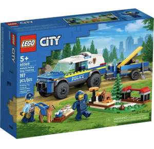 Конструктор LEGO City Police Дрессировка полицейской собаки 60369 (с картой озон)