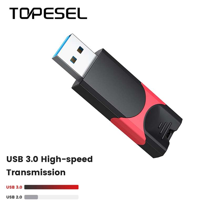 Флешка TOPESEL USB 3.0 64гб