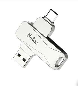 Флеш-накопитель Netac 128gb 3.0 USB-A/USB-C