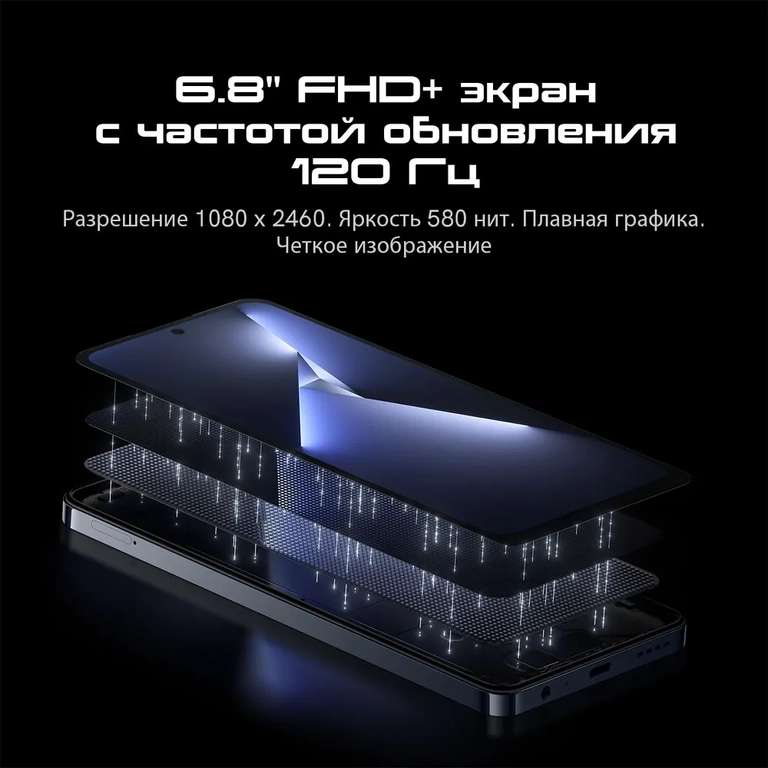 Смартфон Tecno POVA 5 Pro 5G 8/256 ГБ (продавец из-за рубежа без отзывов)