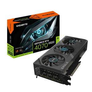 Видеокарта Gigabyte GeForce RTX 4070 SUPER EAGLE OC 12 ГБ (Б/У, уценка, с картой Ozon)