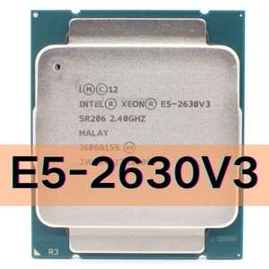 Процессор Intel Xeon E5 2630 V3 SR206 2,4 ГГц 8 ядер 85 Вт Разъем LGA 2011-3 ЦП